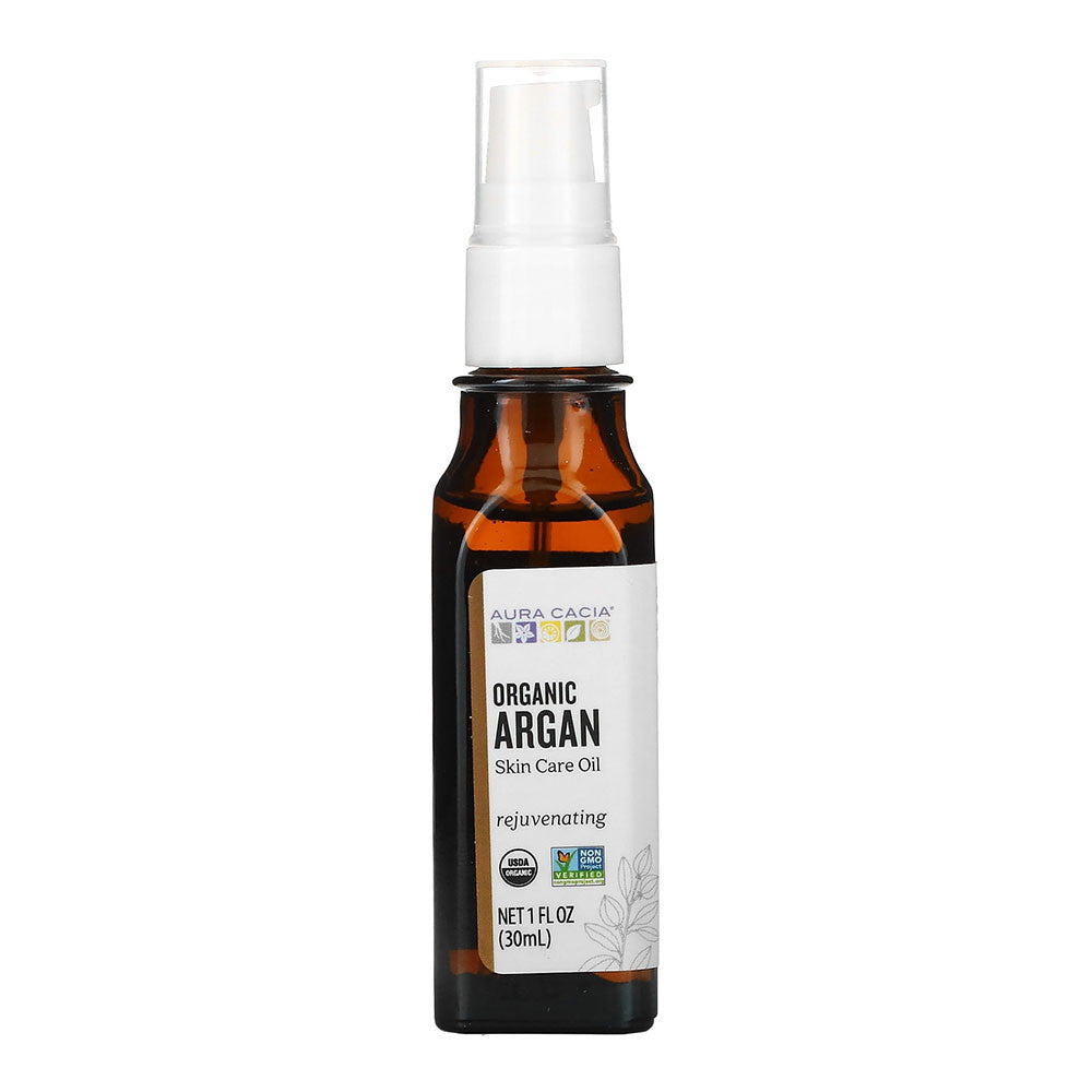 Aura Cacia Organic Argan Skin Care Oil, 1 Oz